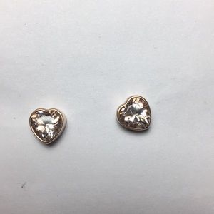 Rose gold Michael Kors earrings